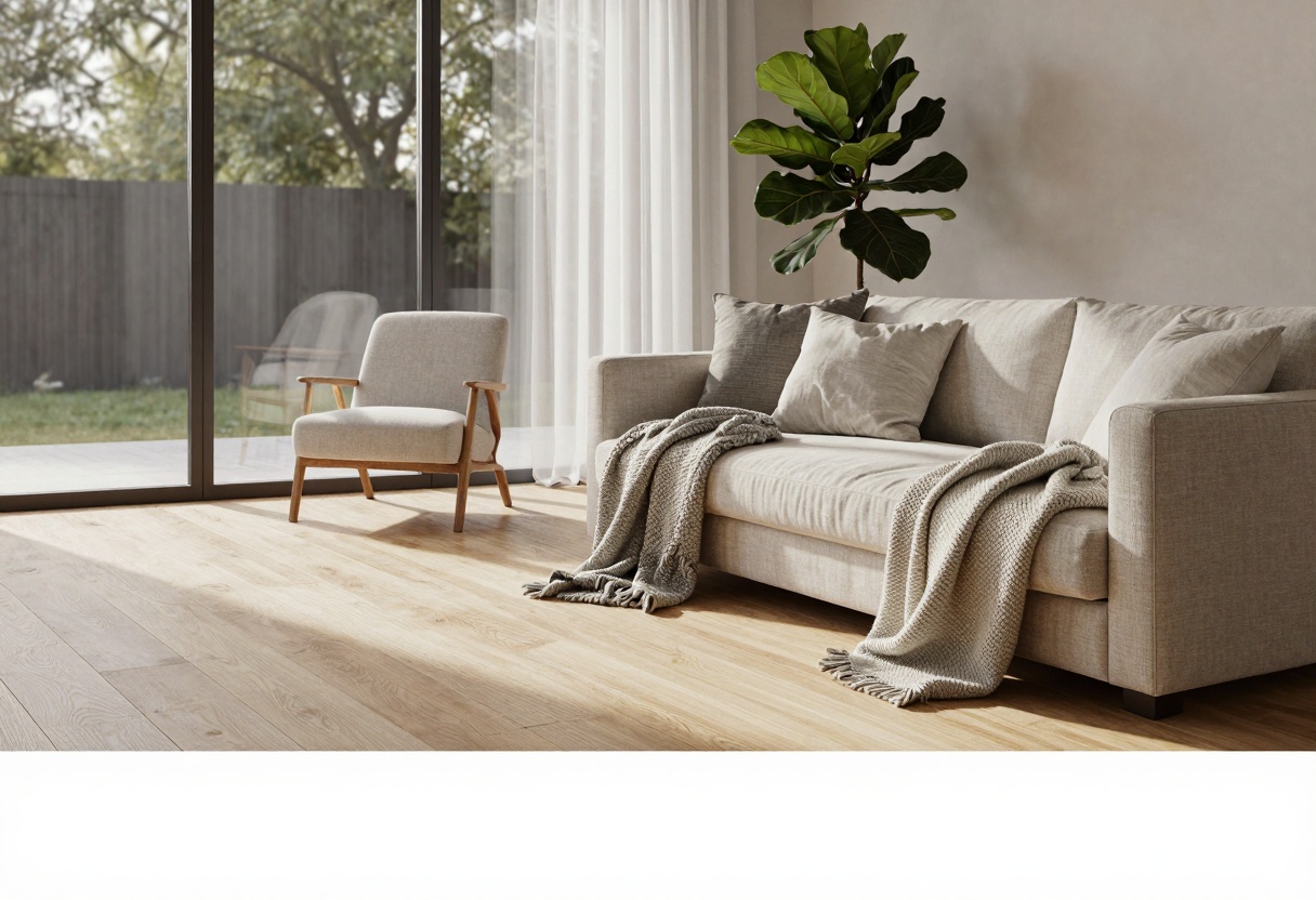 Modern interior design rendering
