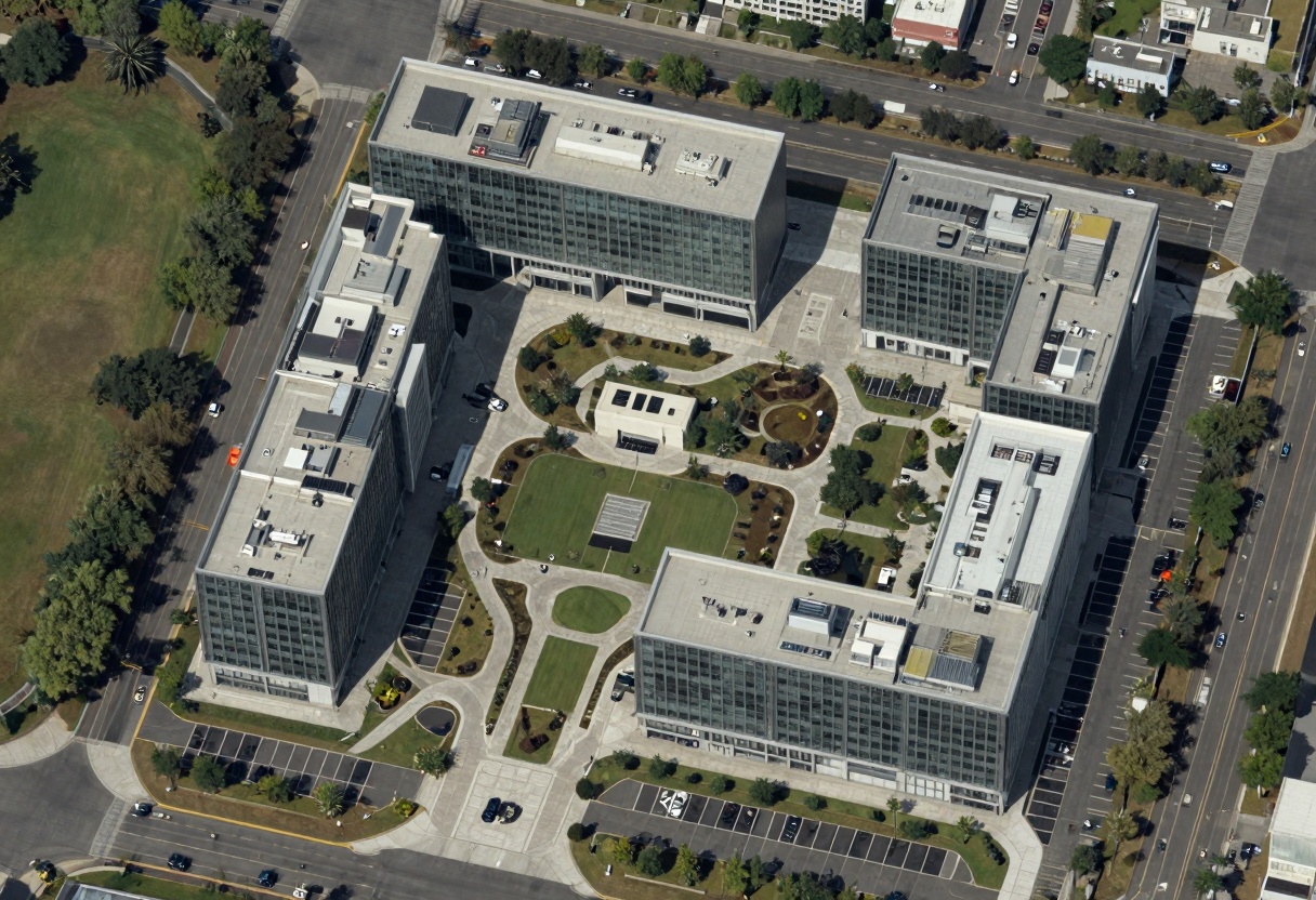 Aerial Campus View