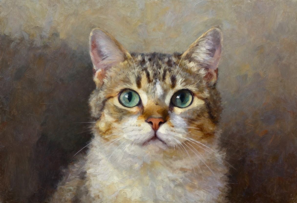 Oil painting style transformation