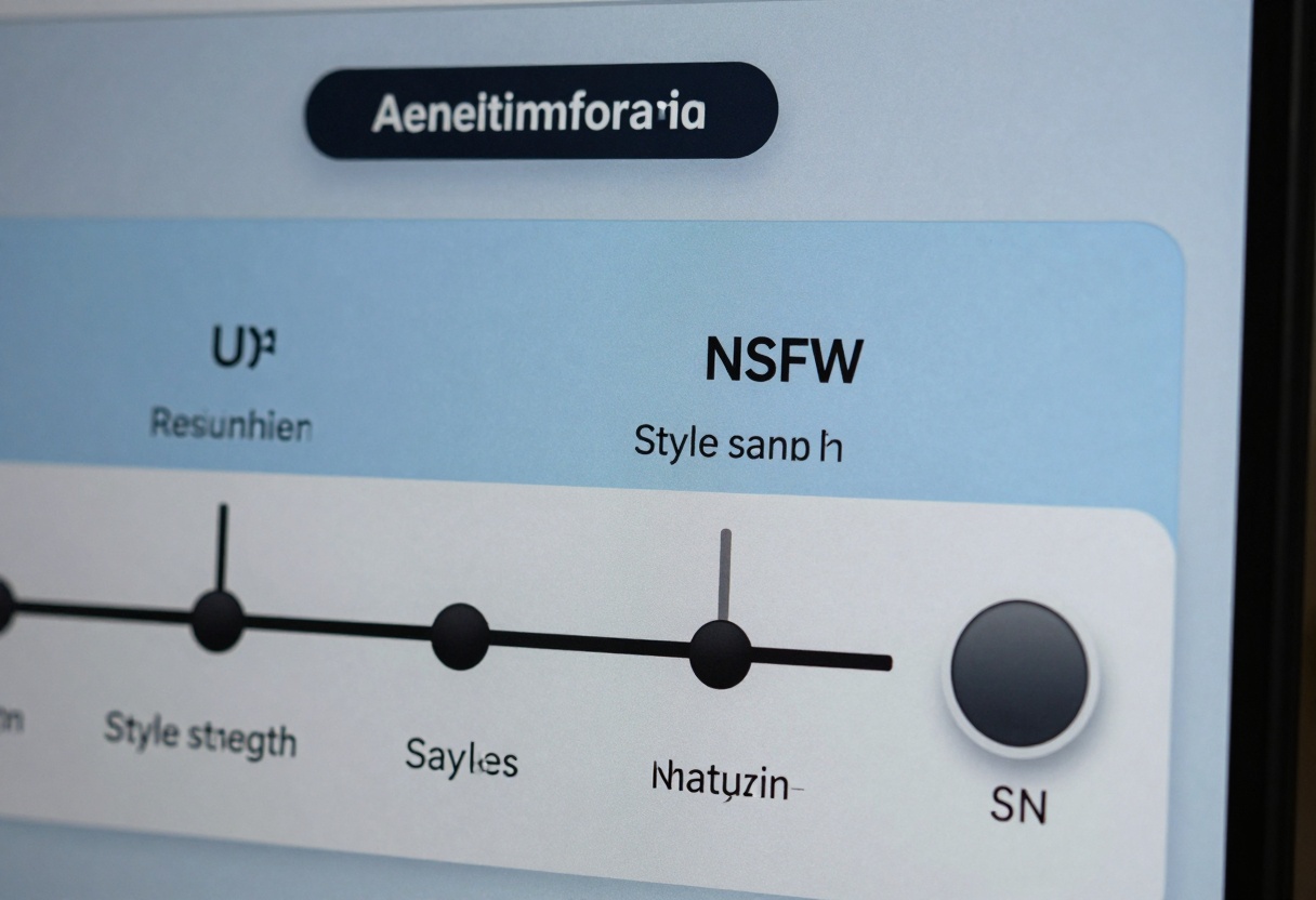 Adjusting generation settings