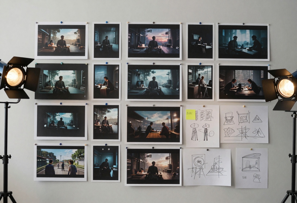 Storyboard wall