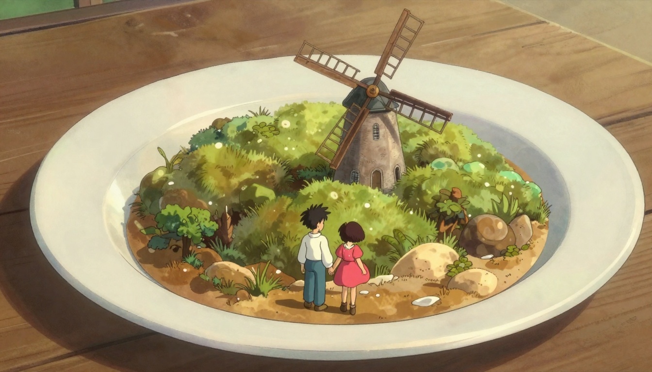 Studio Ghibli Inspired Animation