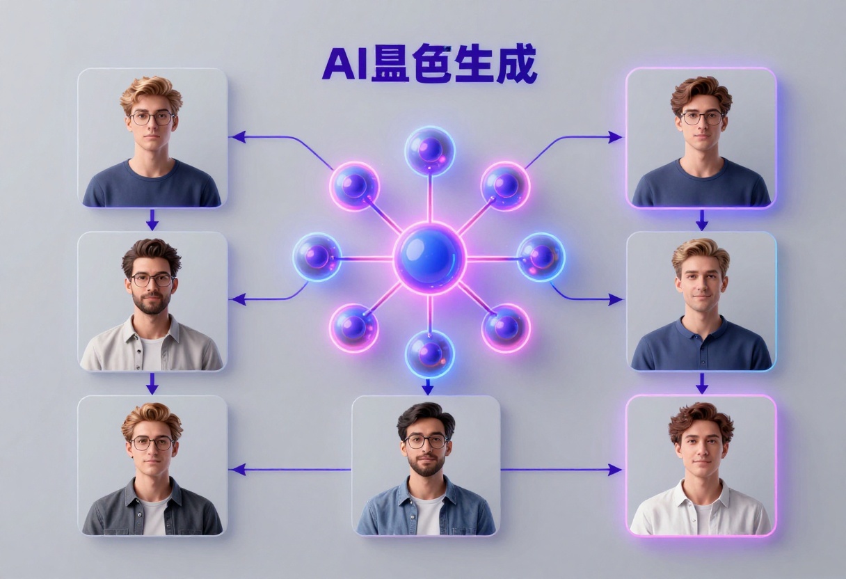 Technical workflow for character generation