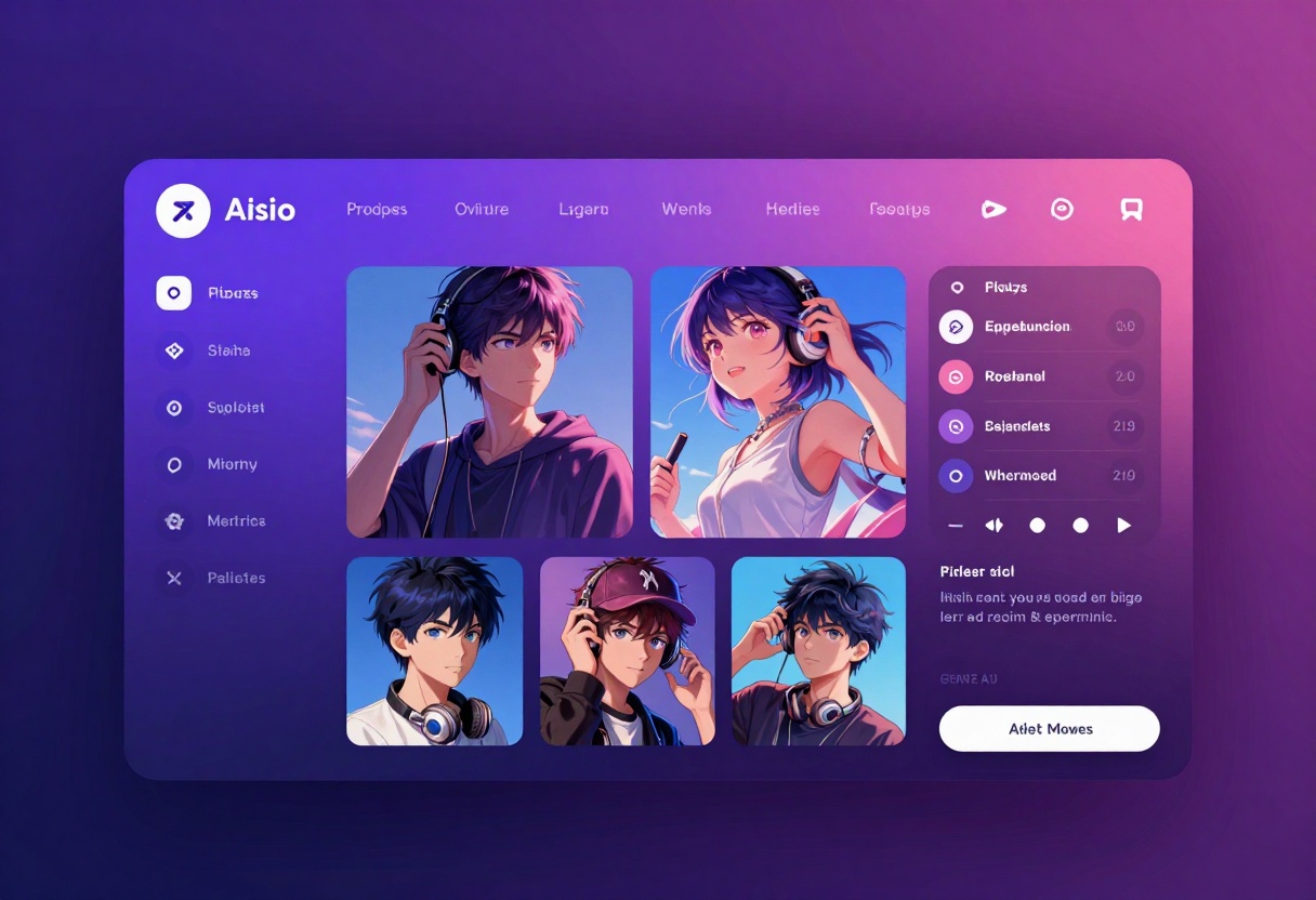 AI generation interface