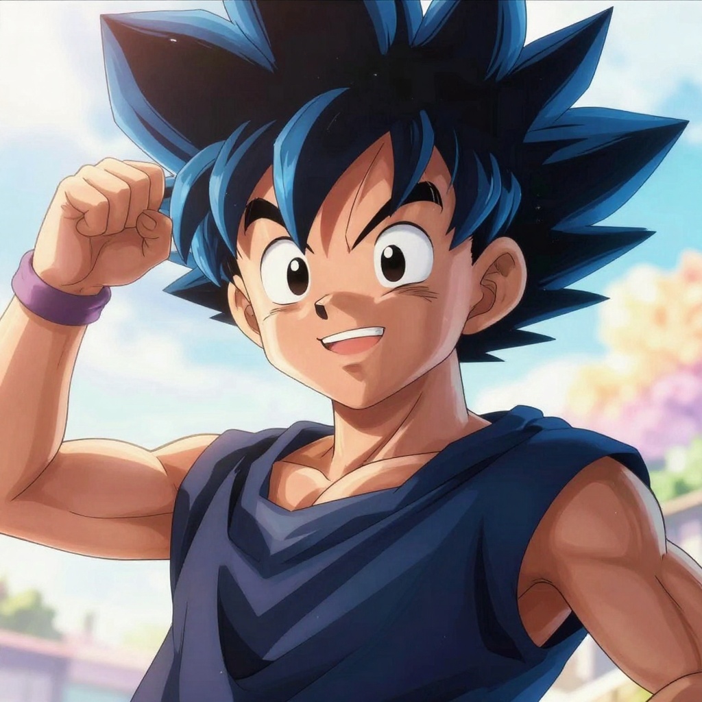 Anime-style AI character