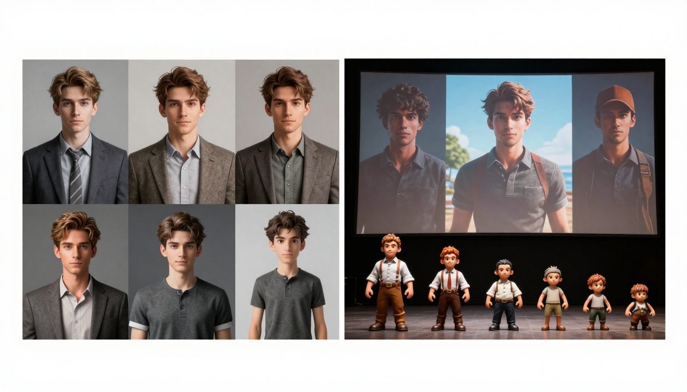 Character customization comparison