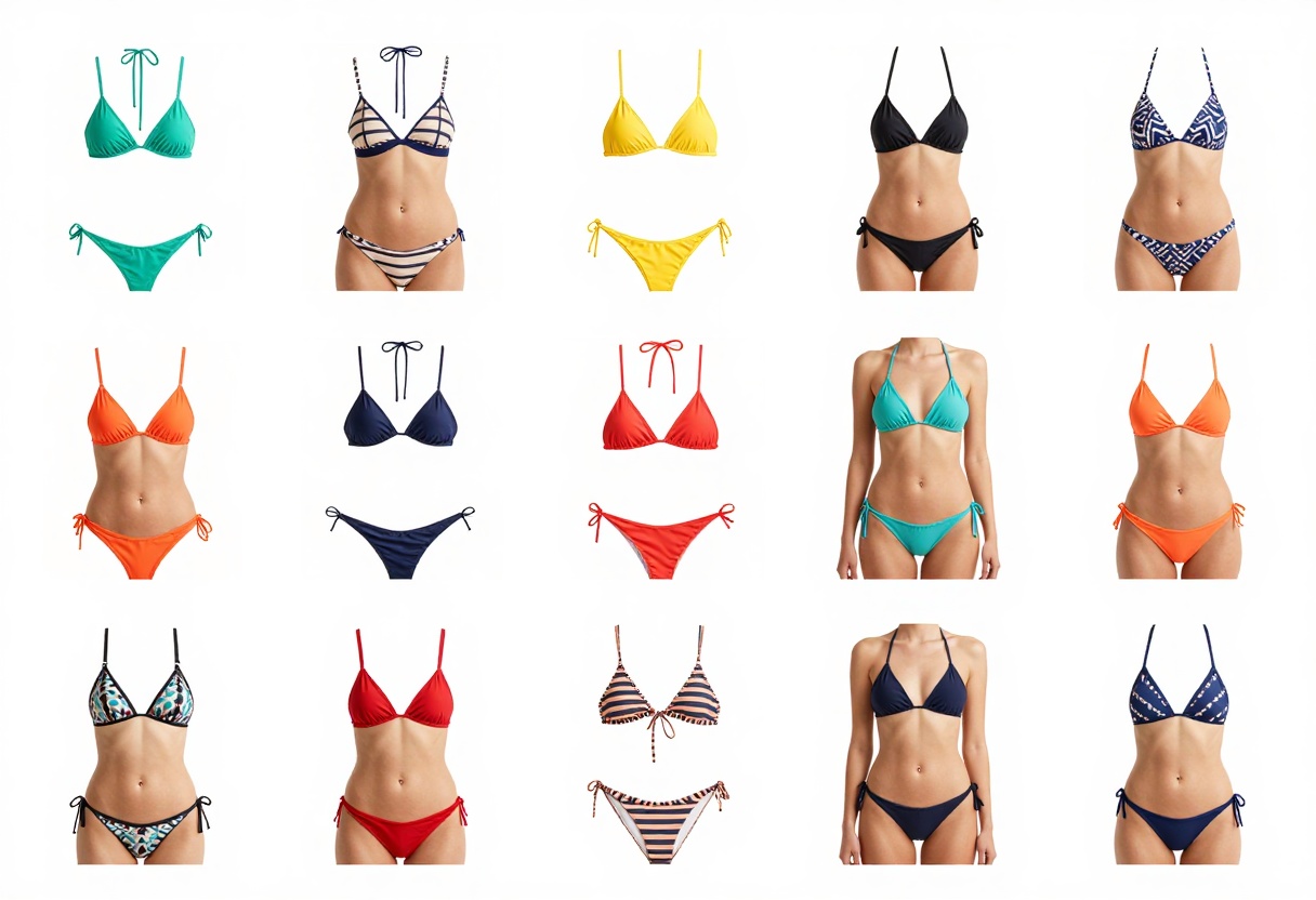 Different bikini fashion styles