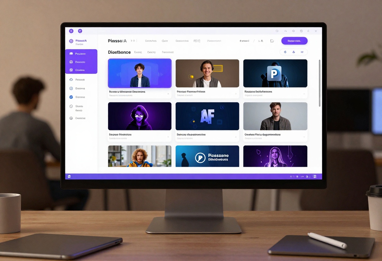 PicassoIA platform interface showing accessible AI model options