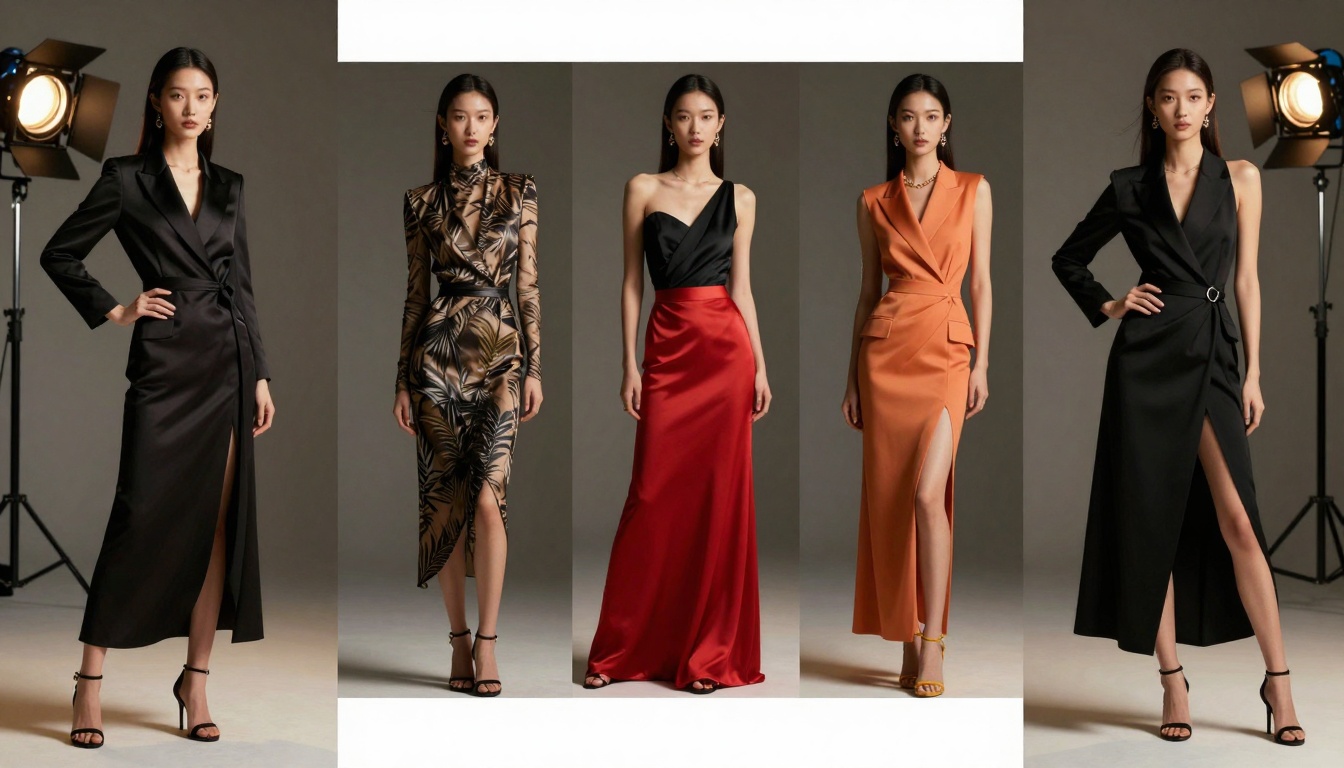 Fashion model portfolio showcase