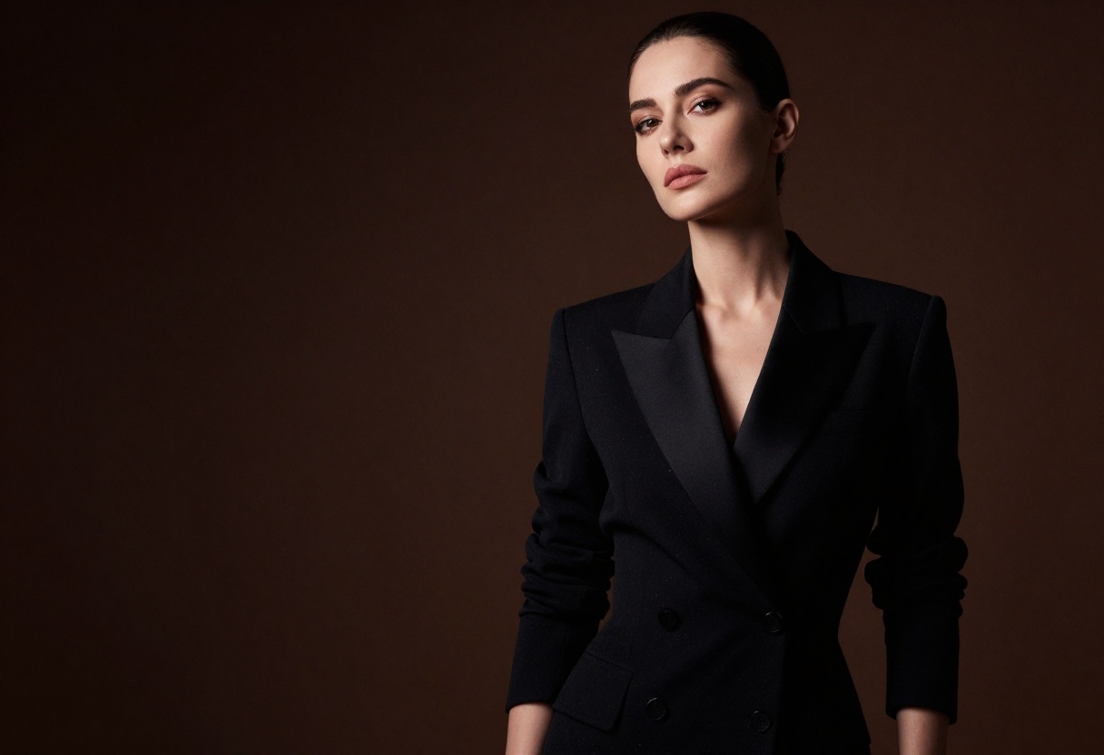 Artistic portrait with dramatic lighting