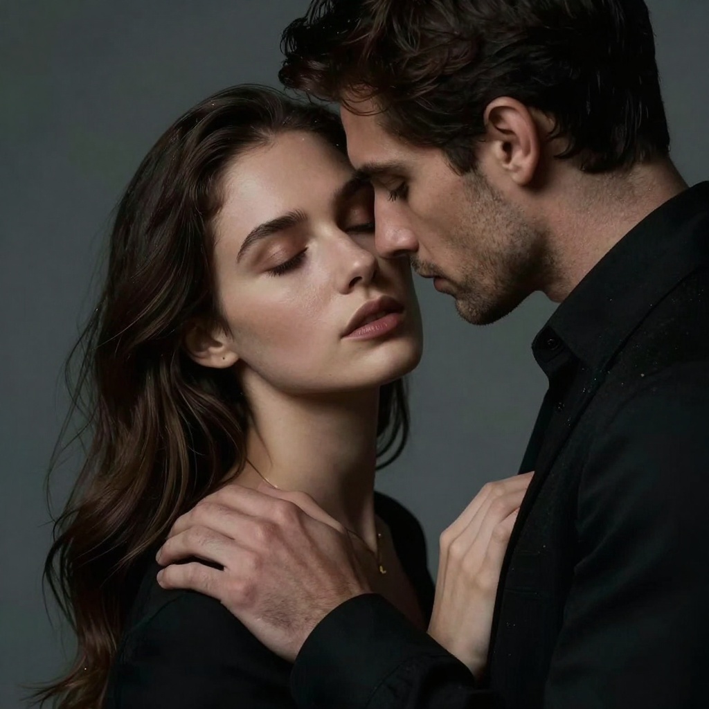 Artistic intimate photography with creative composition