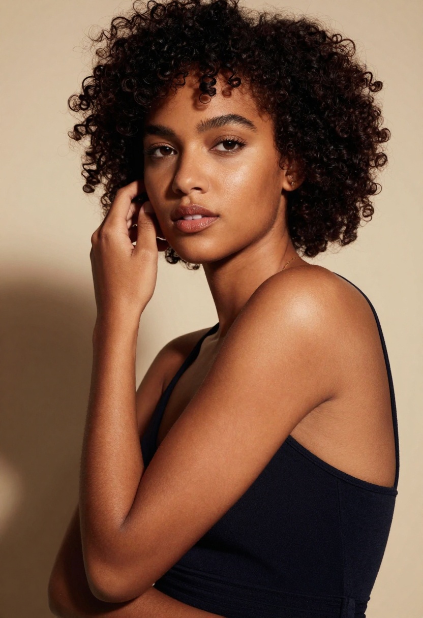 Artistic fashion portrait example
