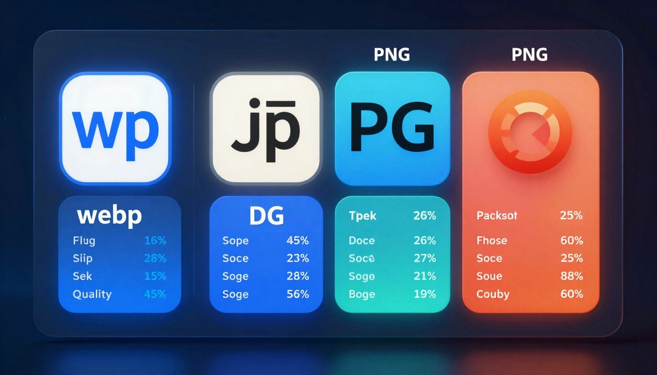 Output format comparison visualization
