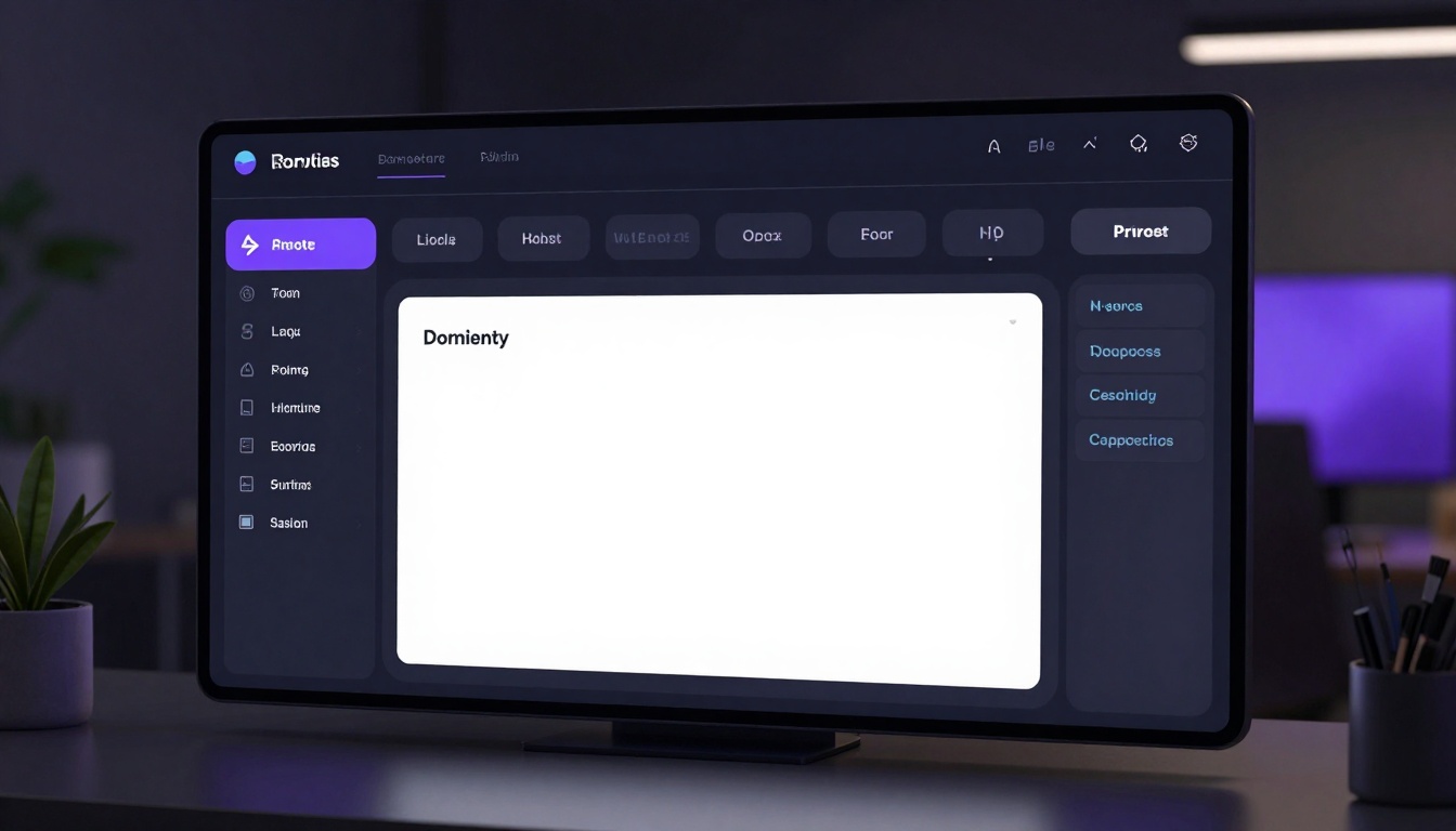Professional AI interface showing image generation controls