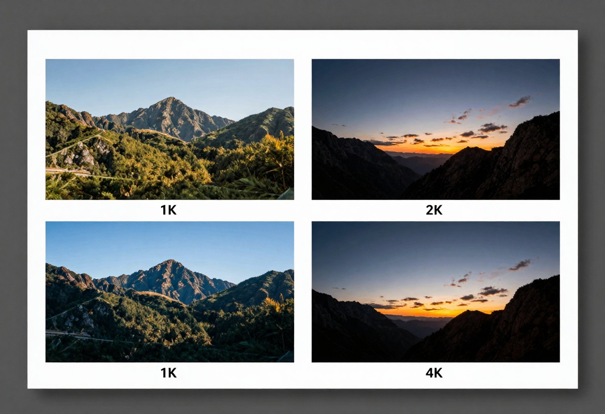 Quality comparison between different resolutions