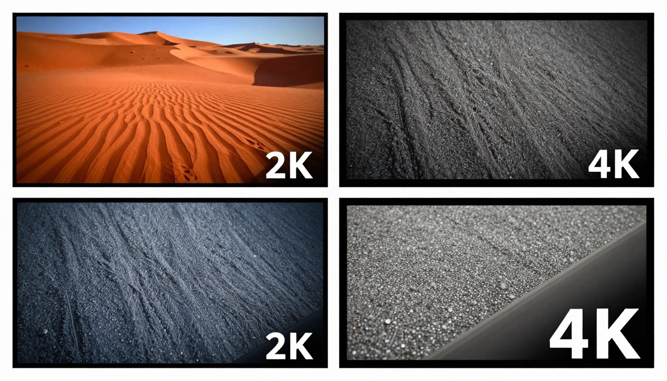Resolution comparison