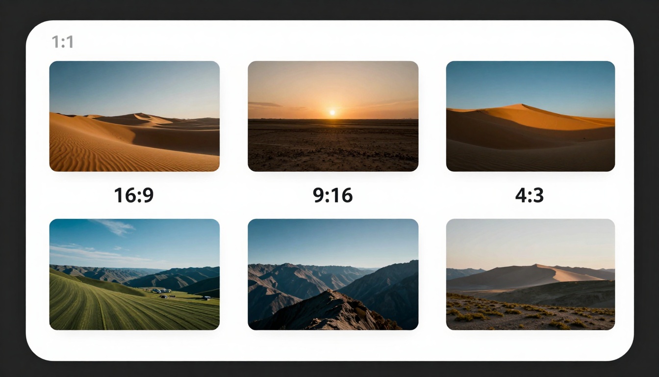 Aspect ratio guide