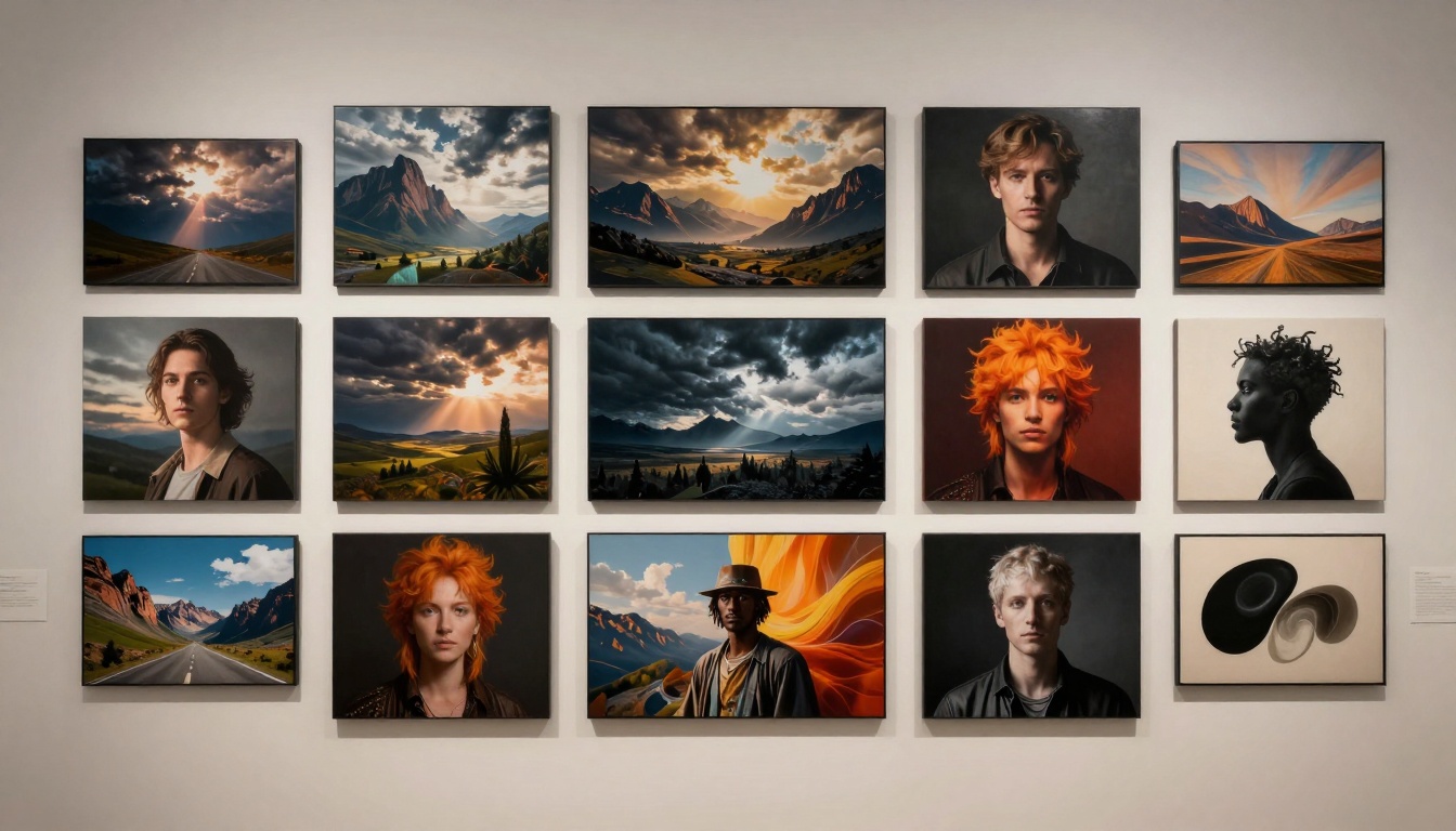AI art portfolio