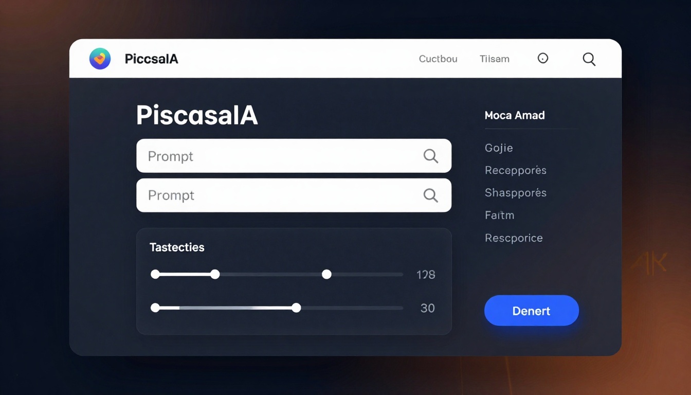PicassoIA interface