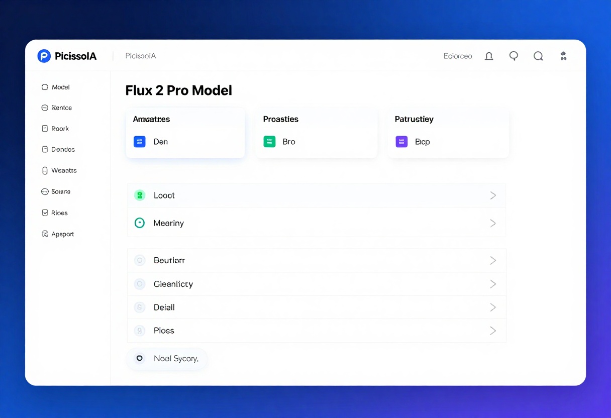 PicassoIA interface showing Flux 2 Pro settings