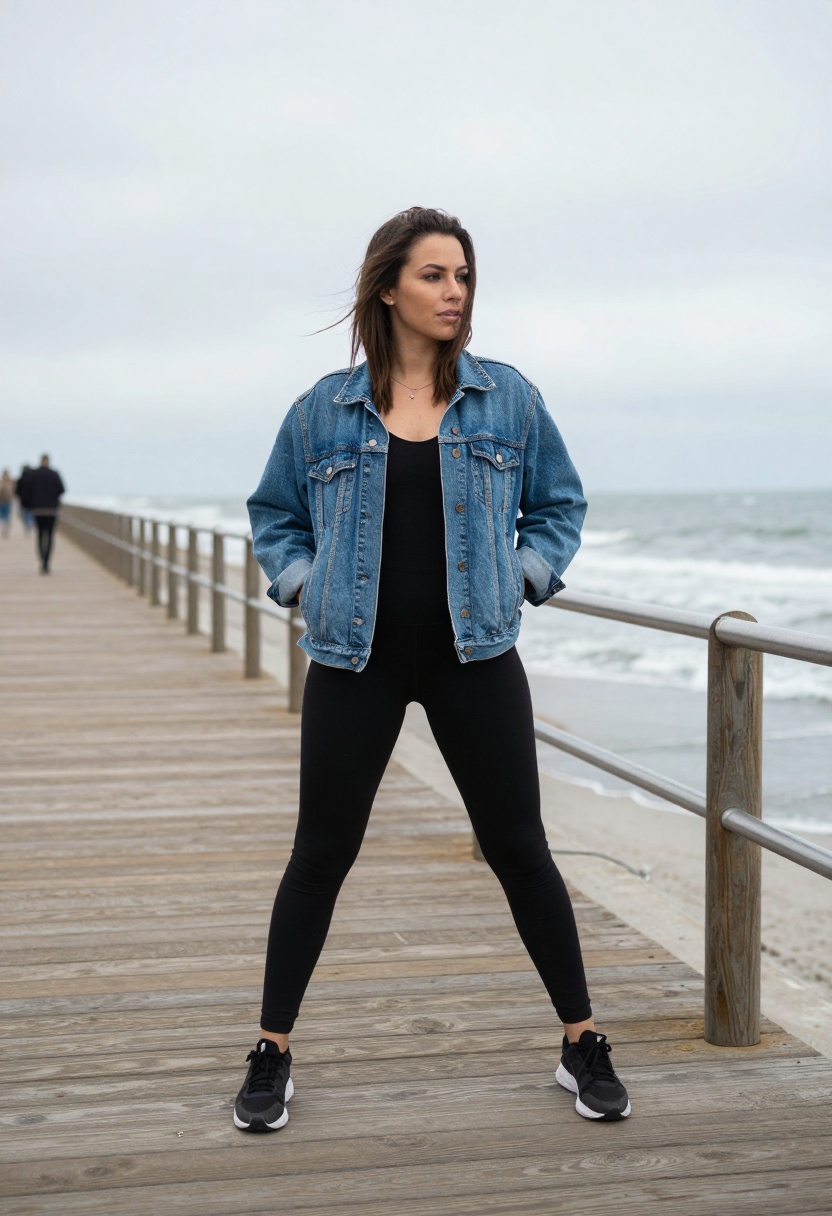 Before - Denim jacket