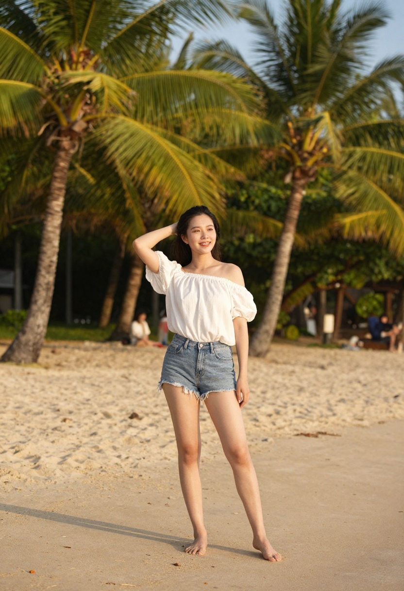 Before - White blouse