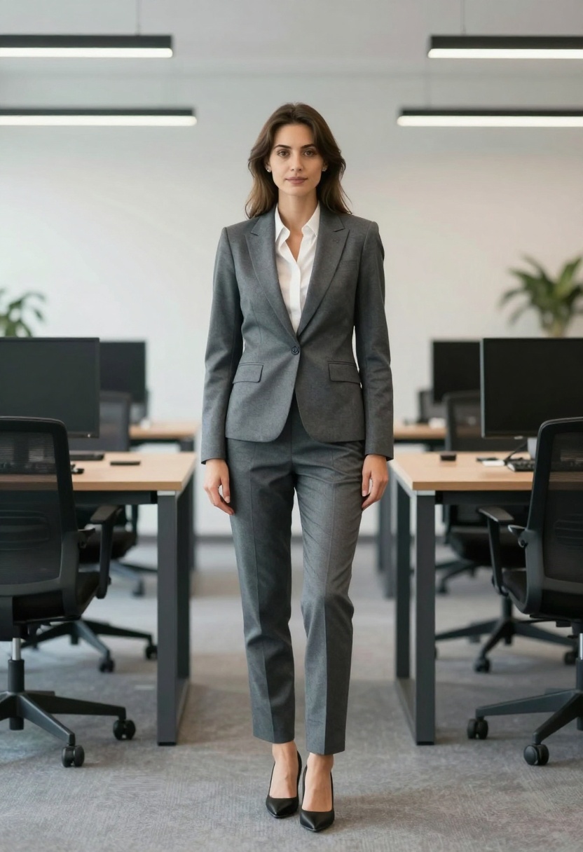 Before - Business suit