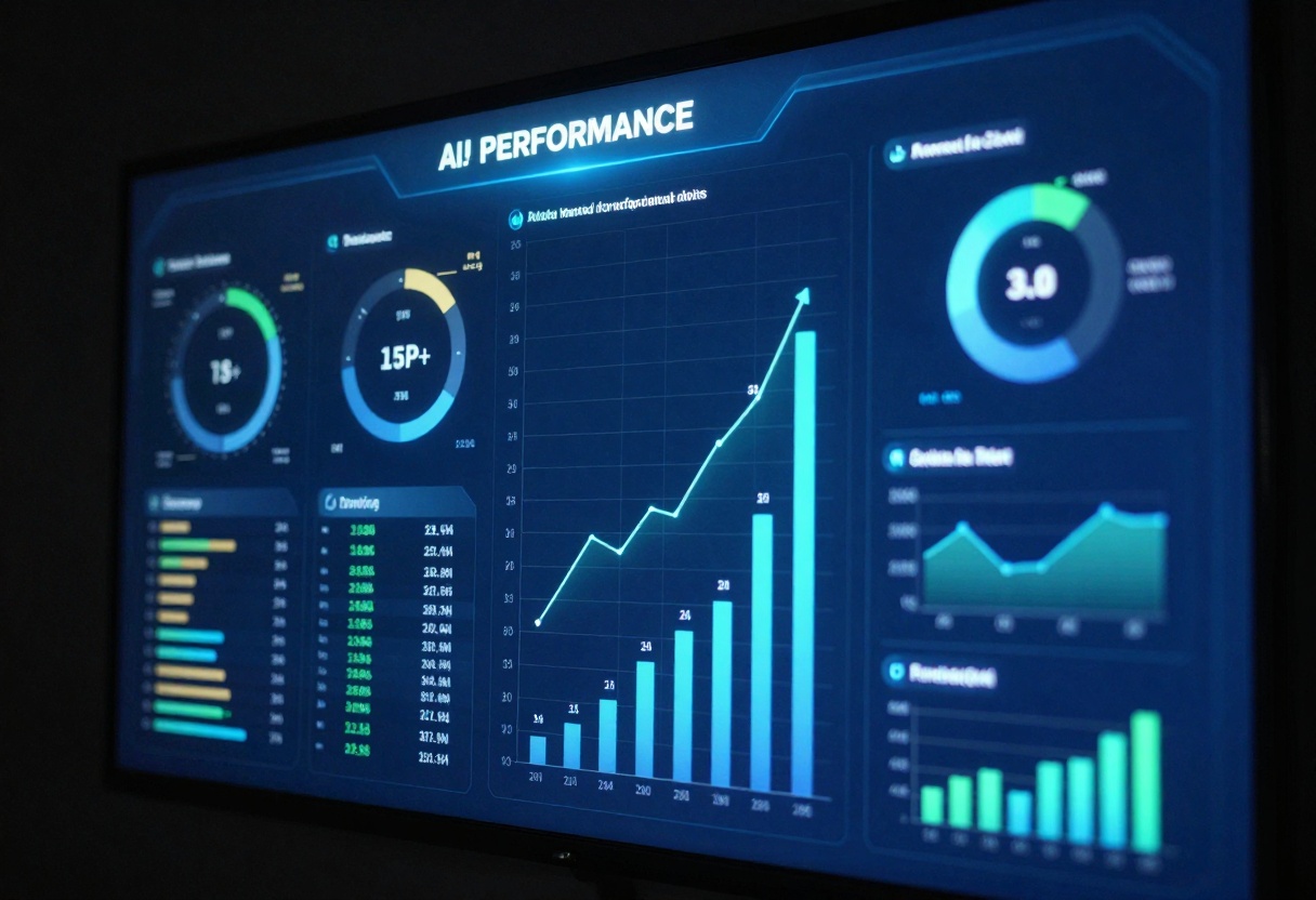 Performance metrics comparison between AI models