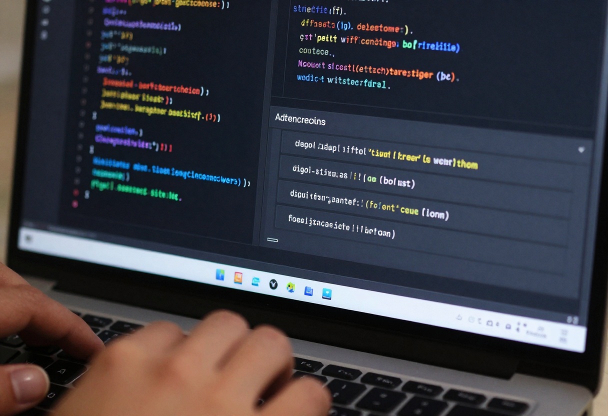 Real-time code assistance with AI autocomplete