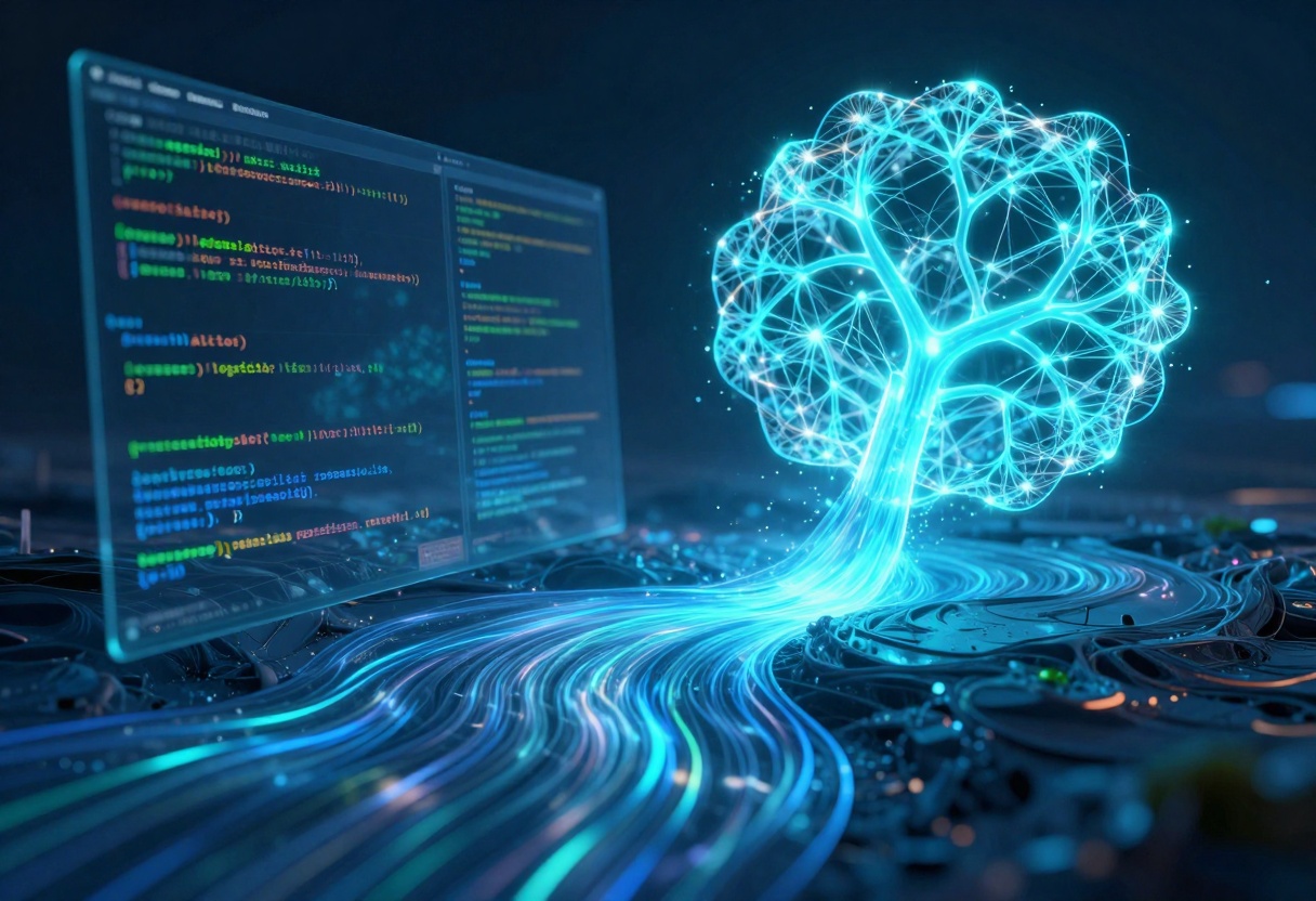 Open source language models visualization