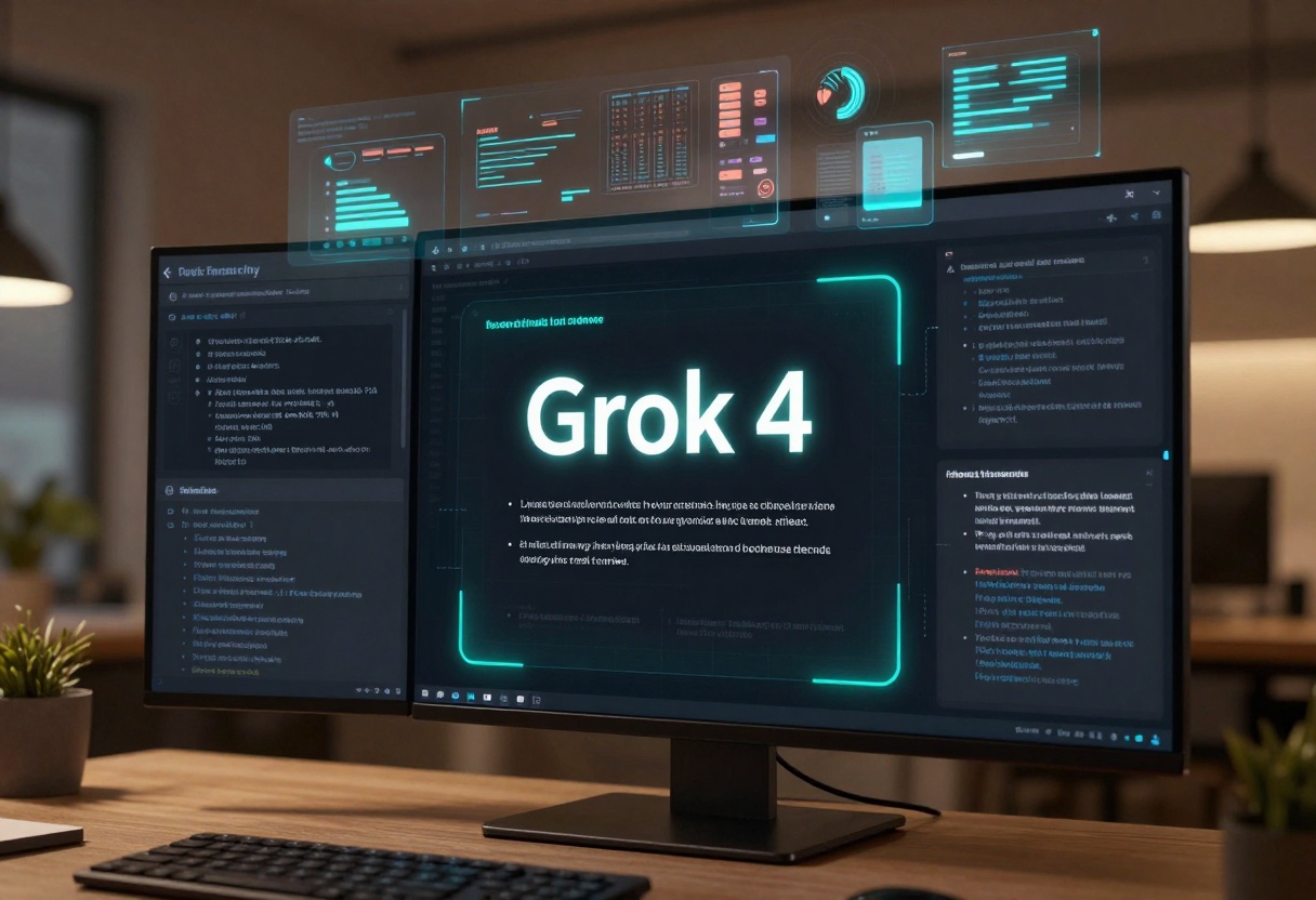 Grok 4 Interface Overview Grok 4 Interface Overview