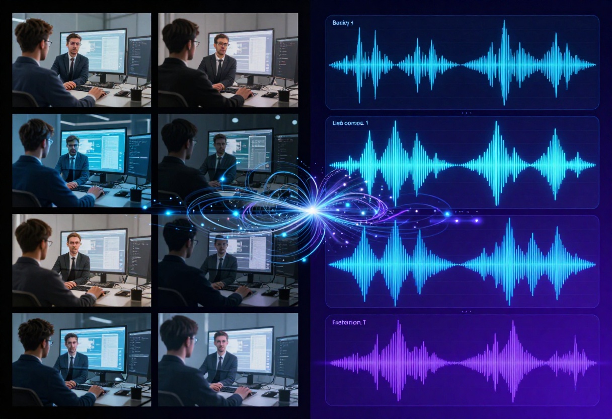 Multimodal AI comparison visualization