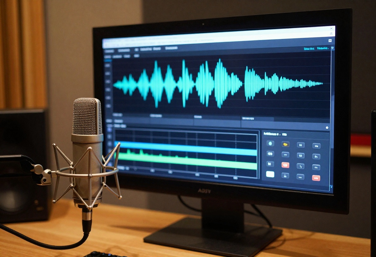 AI voice synthesis studio