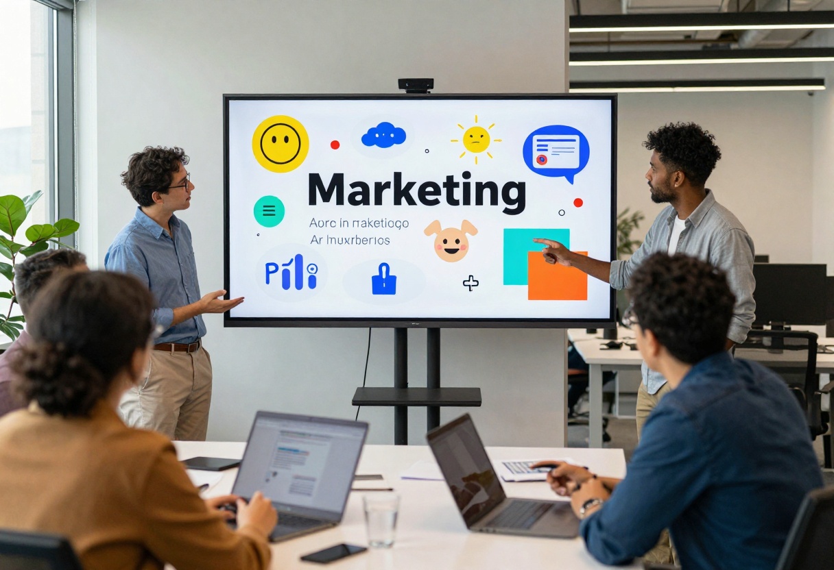 Professional marketing with AI