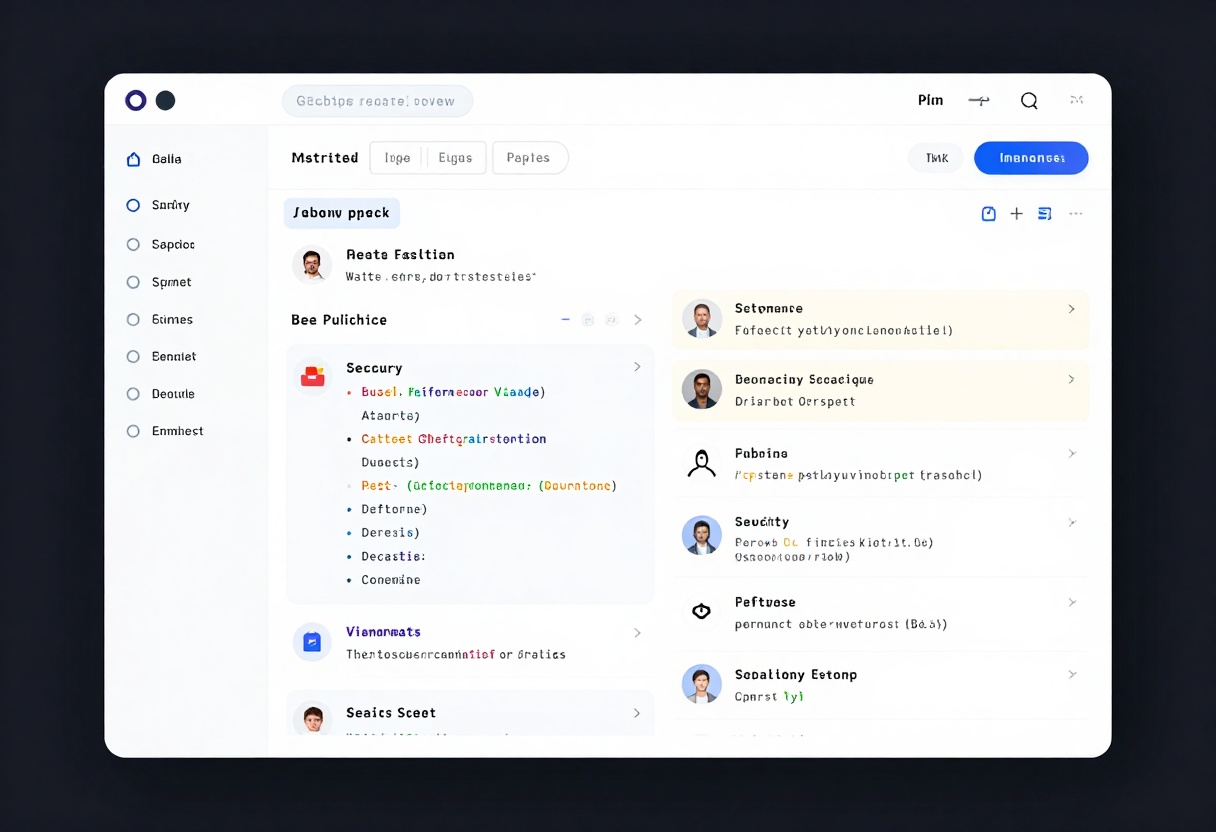 Code review interface with AI-generated insights