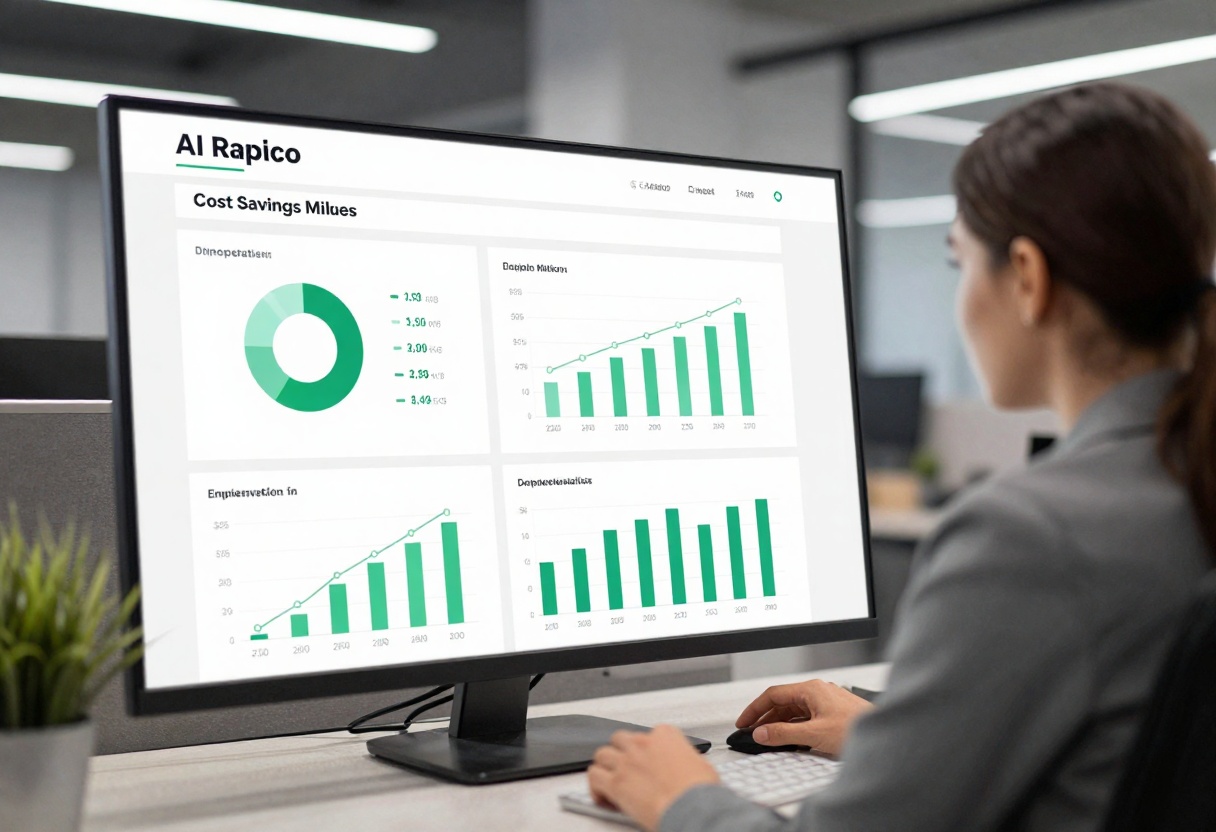 Cost savings dashboard