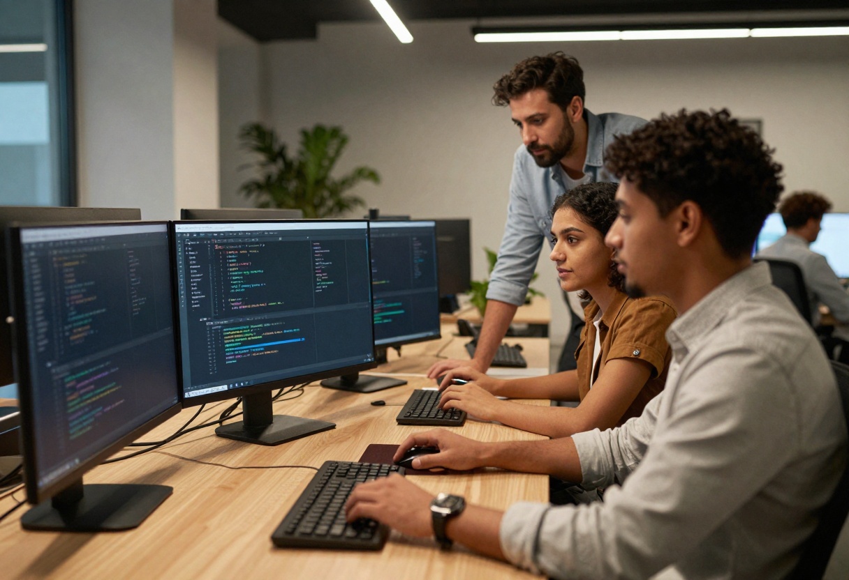 Team collaboration with AI coding assistant