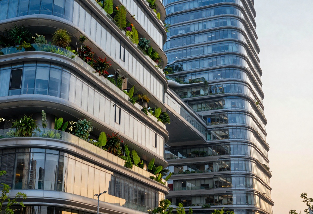 Modern architectural visualization