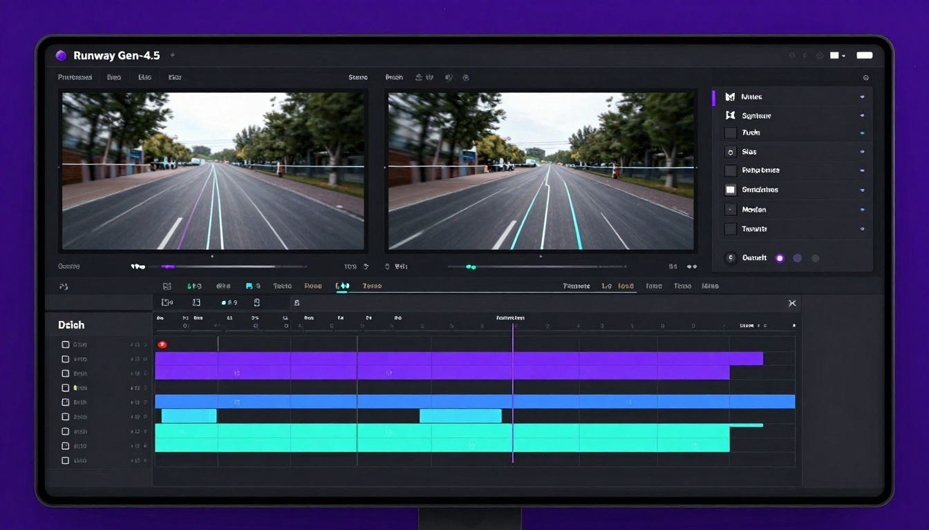 Runway Gen-4.5 motion controls