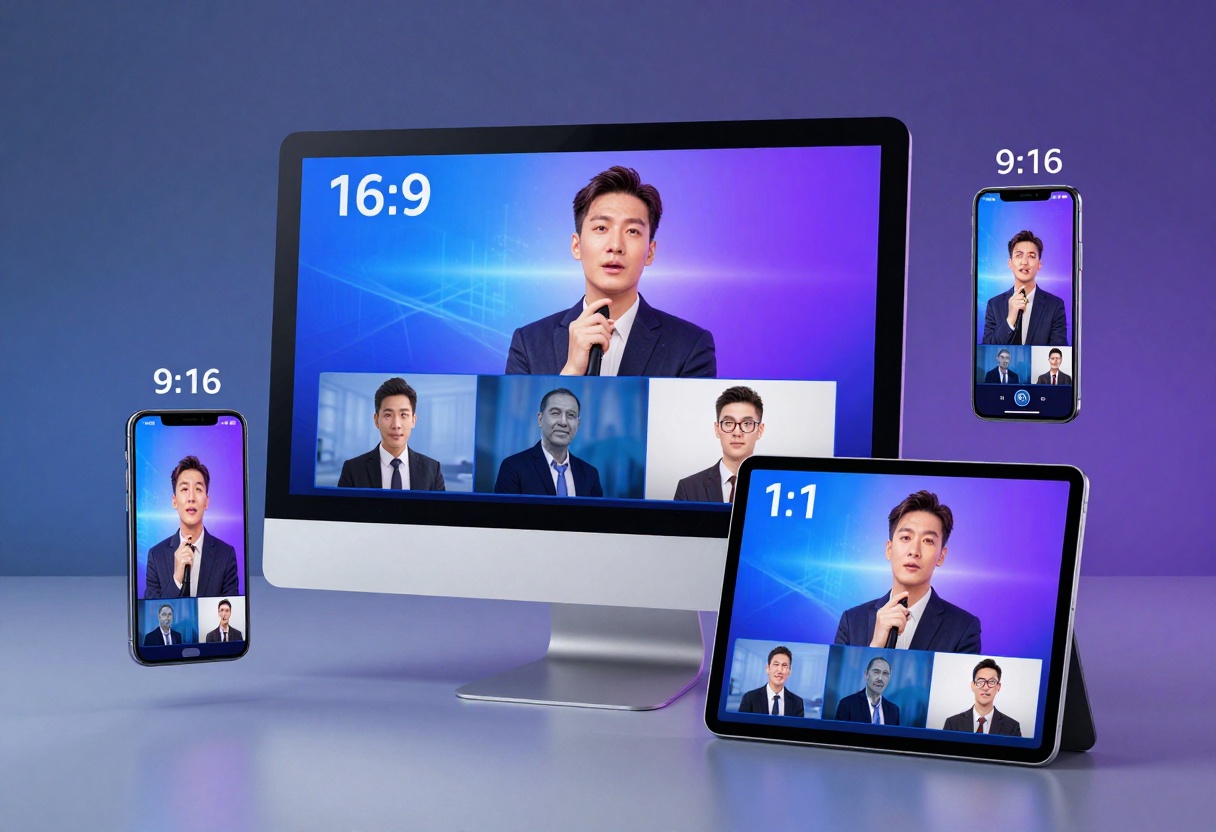 Resolution and aspect ratio options