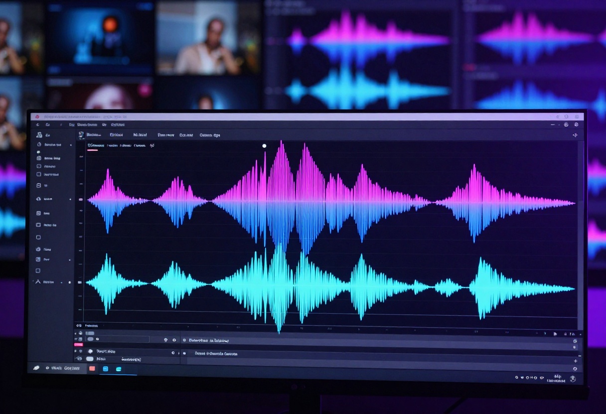 Audio generation visualization