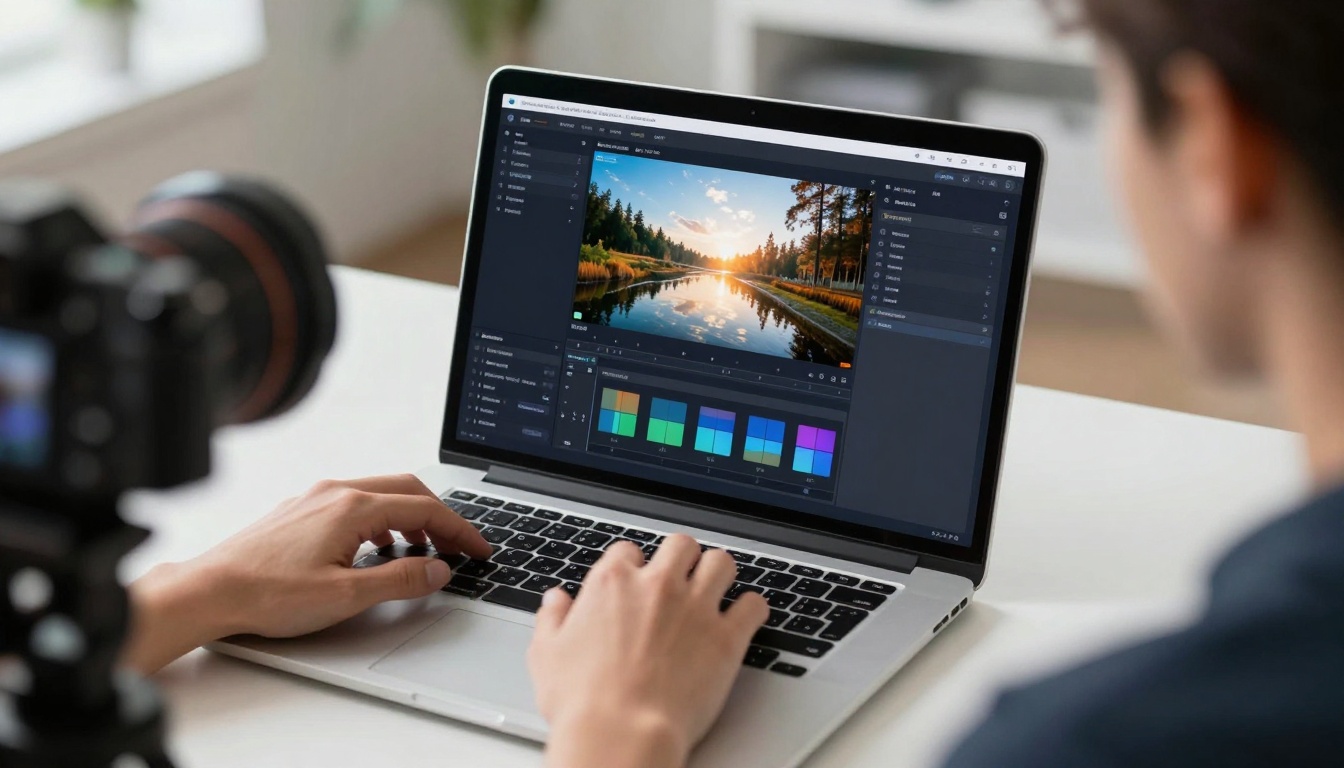 Professional filmmaker using AI video generation