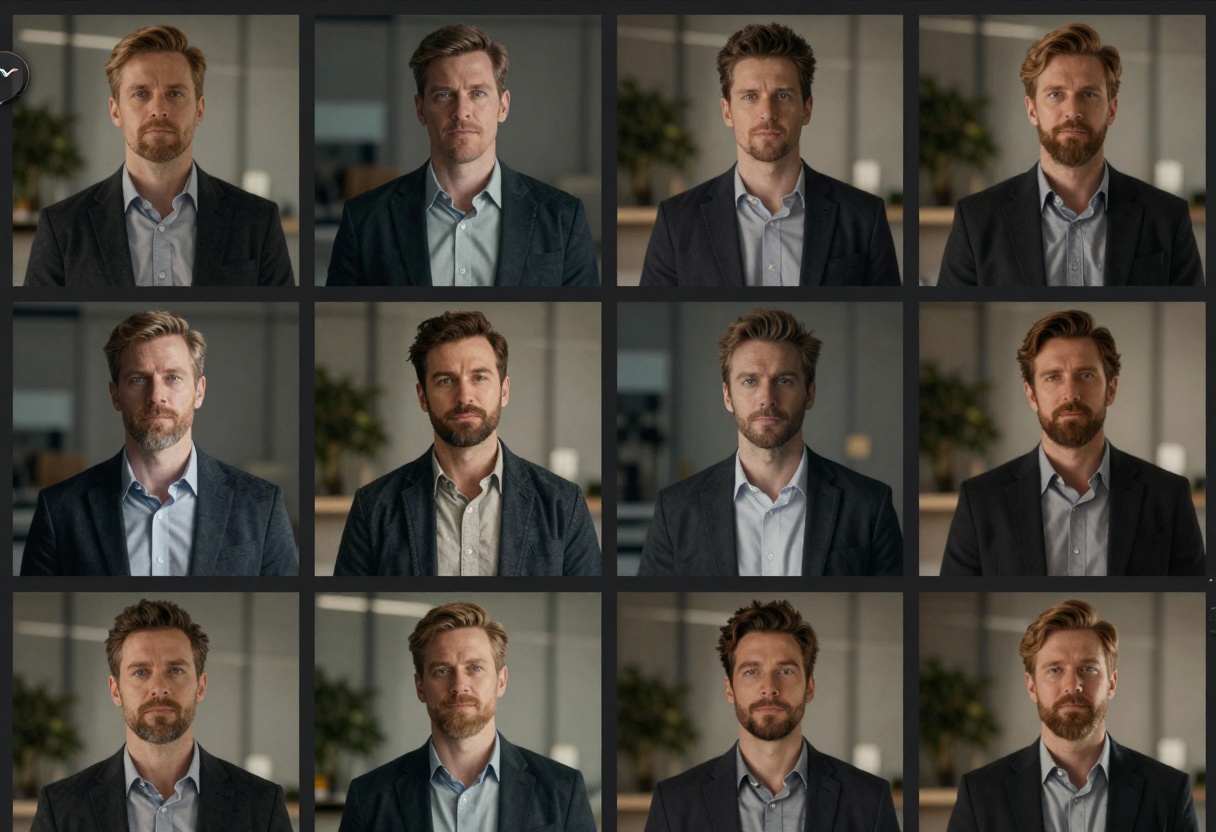 Character consistency across multiple scenes