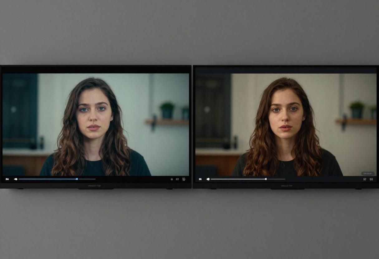 Comparison of standard and high resolution outputs
