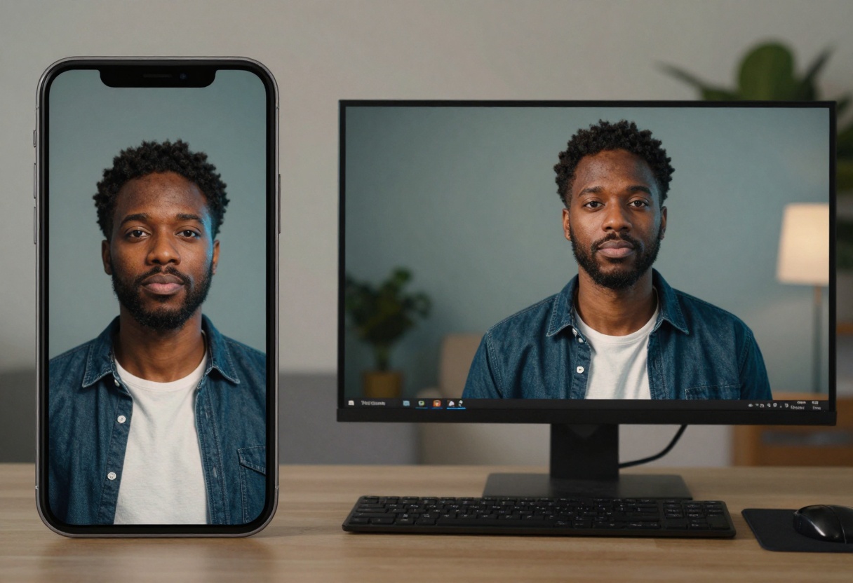 Portrait and landscape aspect ratio comparison