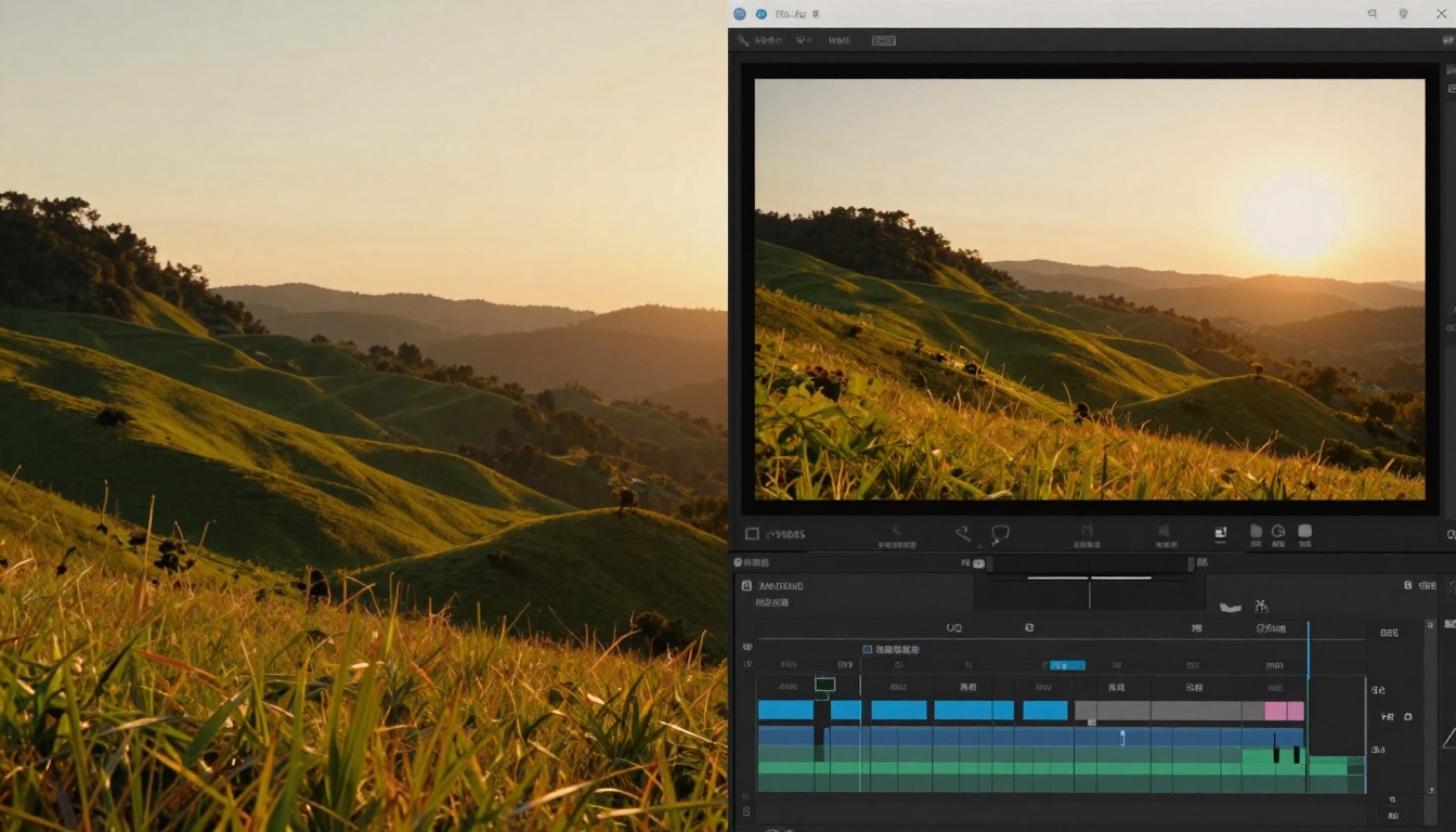 Side-by-side comparison of video quality from both models