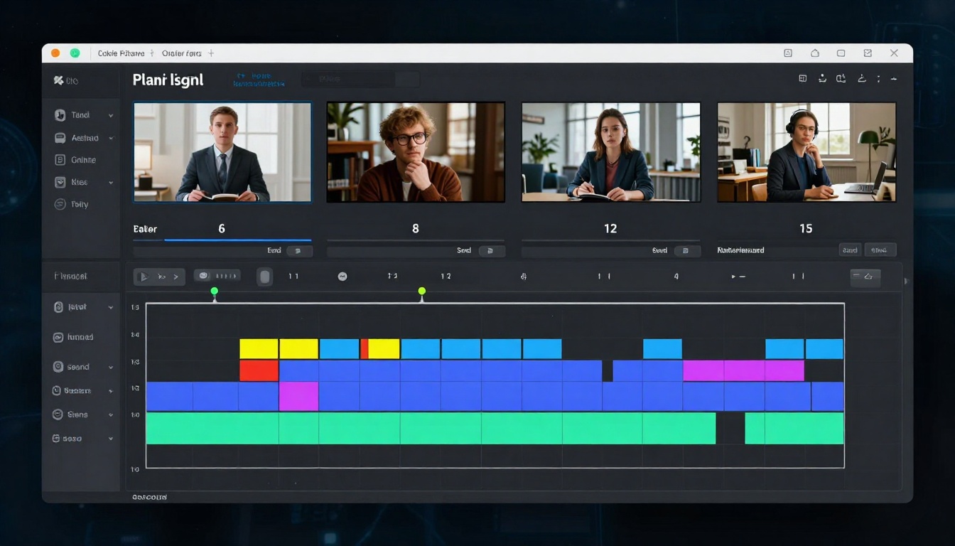 Timeline visualization showing different duration options