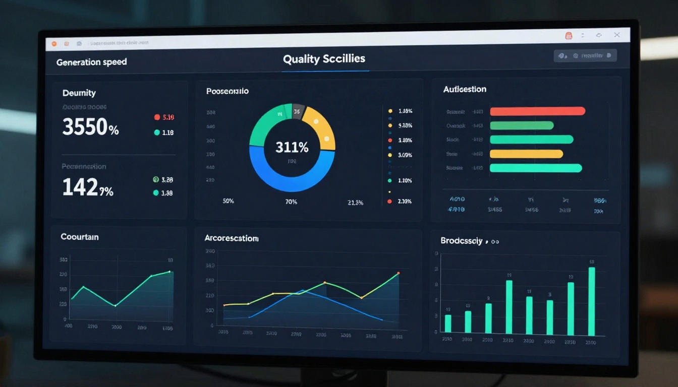 Performance metrics dashboard comparing both models