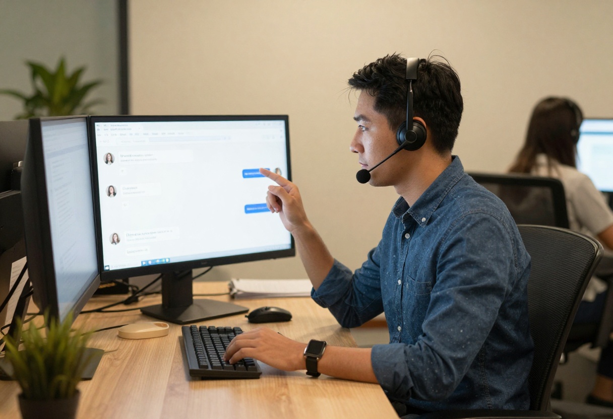 Customer support using GPT-5.2 for conversations