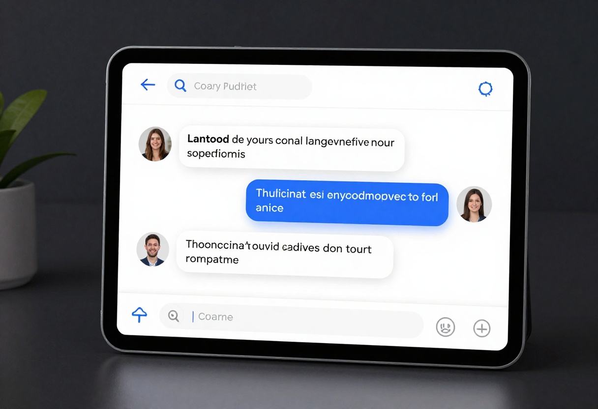 Modern chatbot interface with AI responses